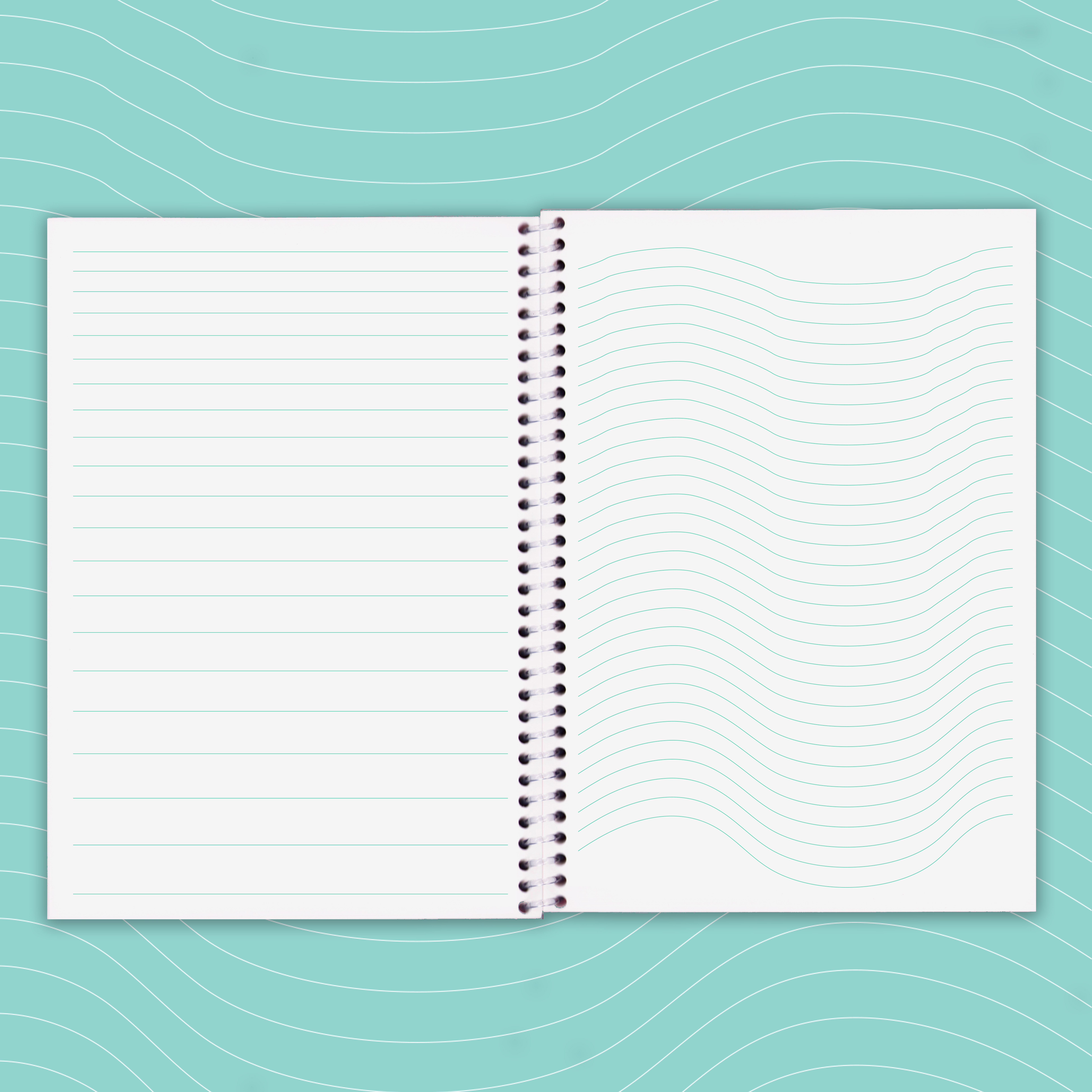 Notebook-Mint-open